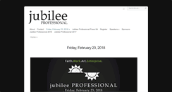 Desktop Screenshot of professional.jubileeconference.com